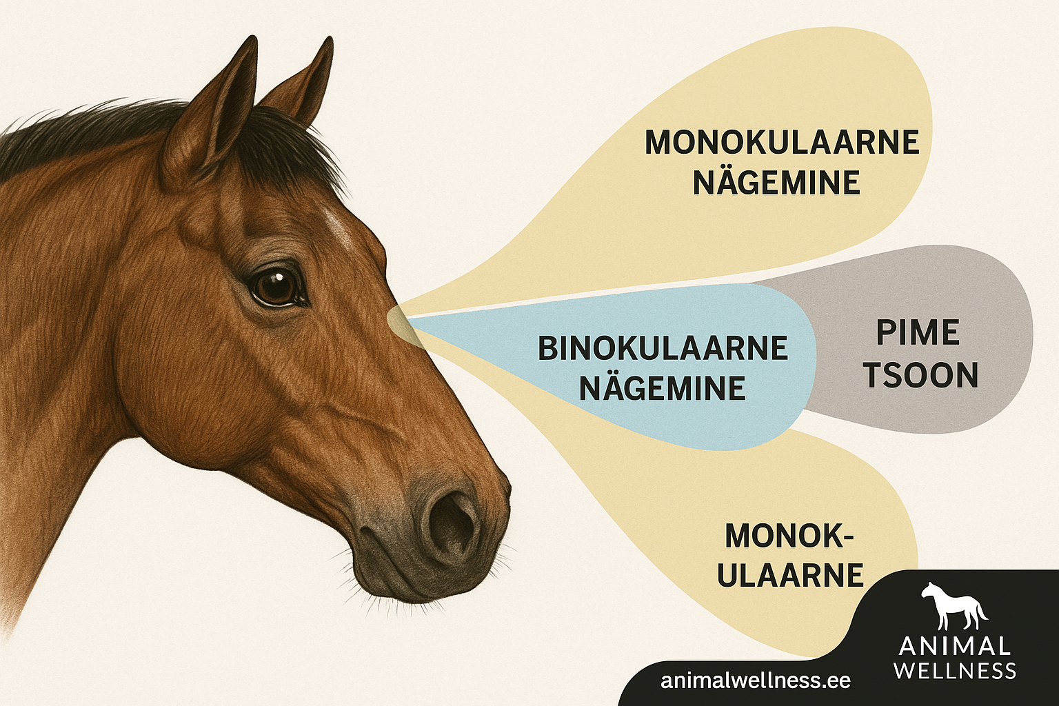 Nägemisväli – hobune näeb peaegu igas suunas