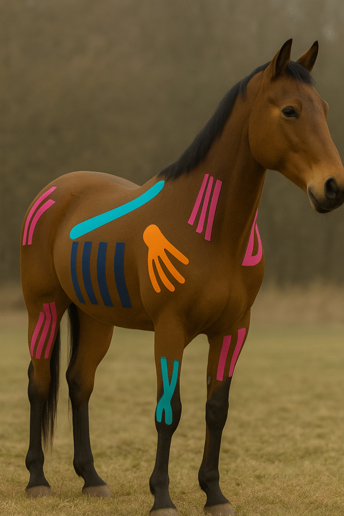 Mis on kinesioteipimine ja kuidas see hobust aitab?